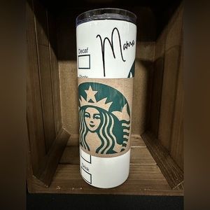 Stainless steel tumbler 20oz Starbucks